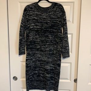 Knitted sweater dress